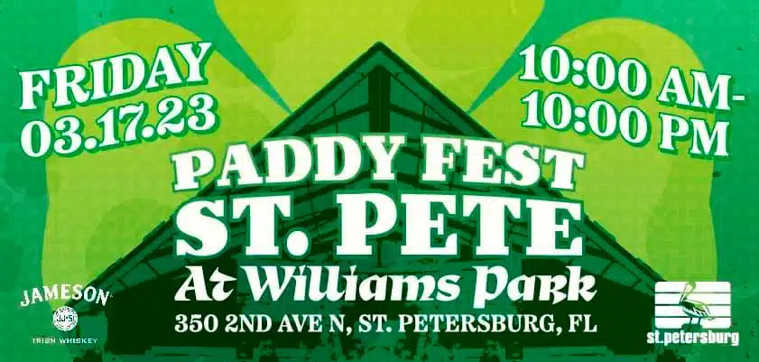 Paddy Fest 2023 @ Williams Park – 3/17/2023